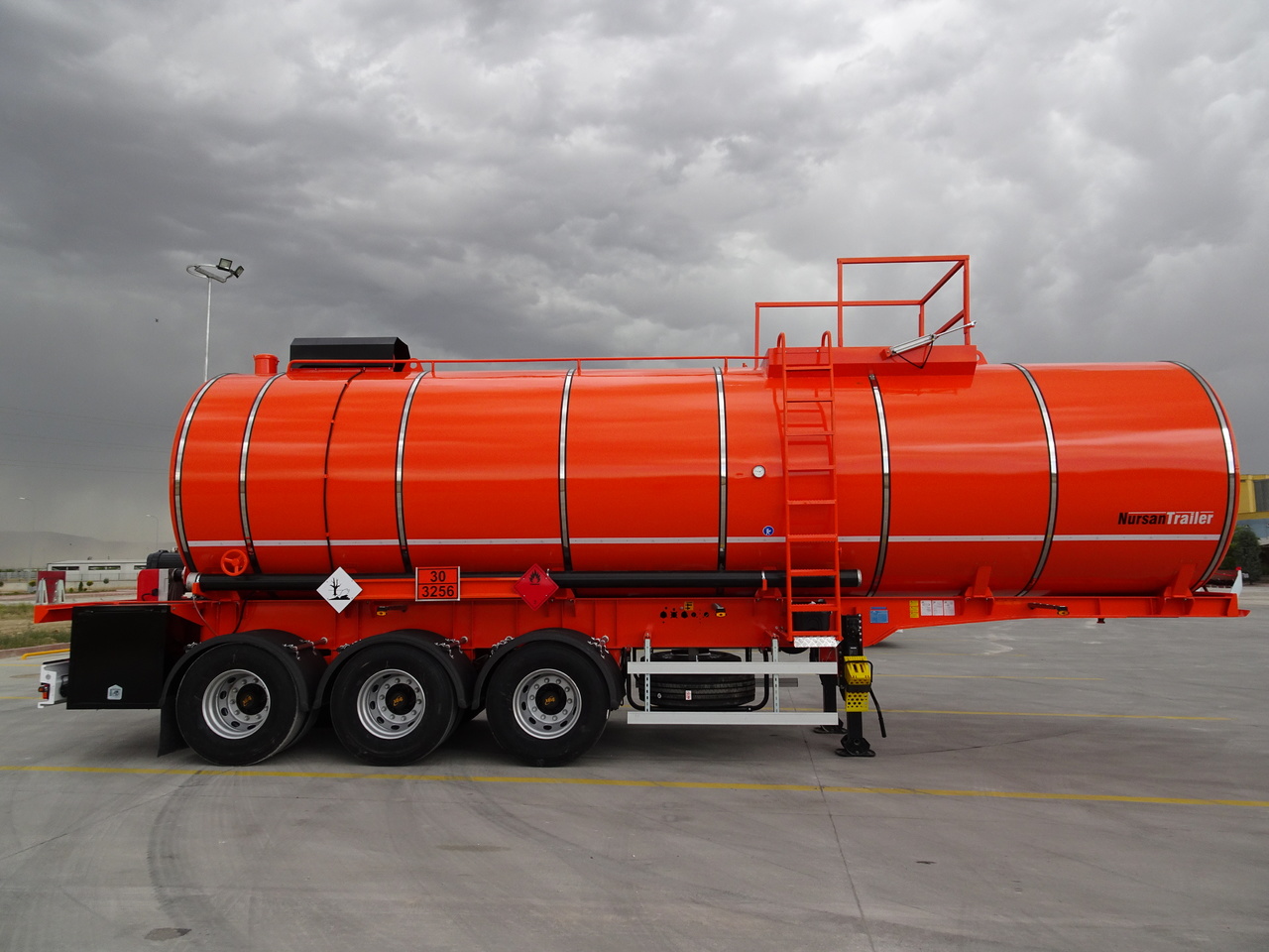 Tankauflieger Für die Beförderung von Bitumen neu kaufen NURSAN ASPHALT-INSULATED BITUMEN TANKER: das Bild 6