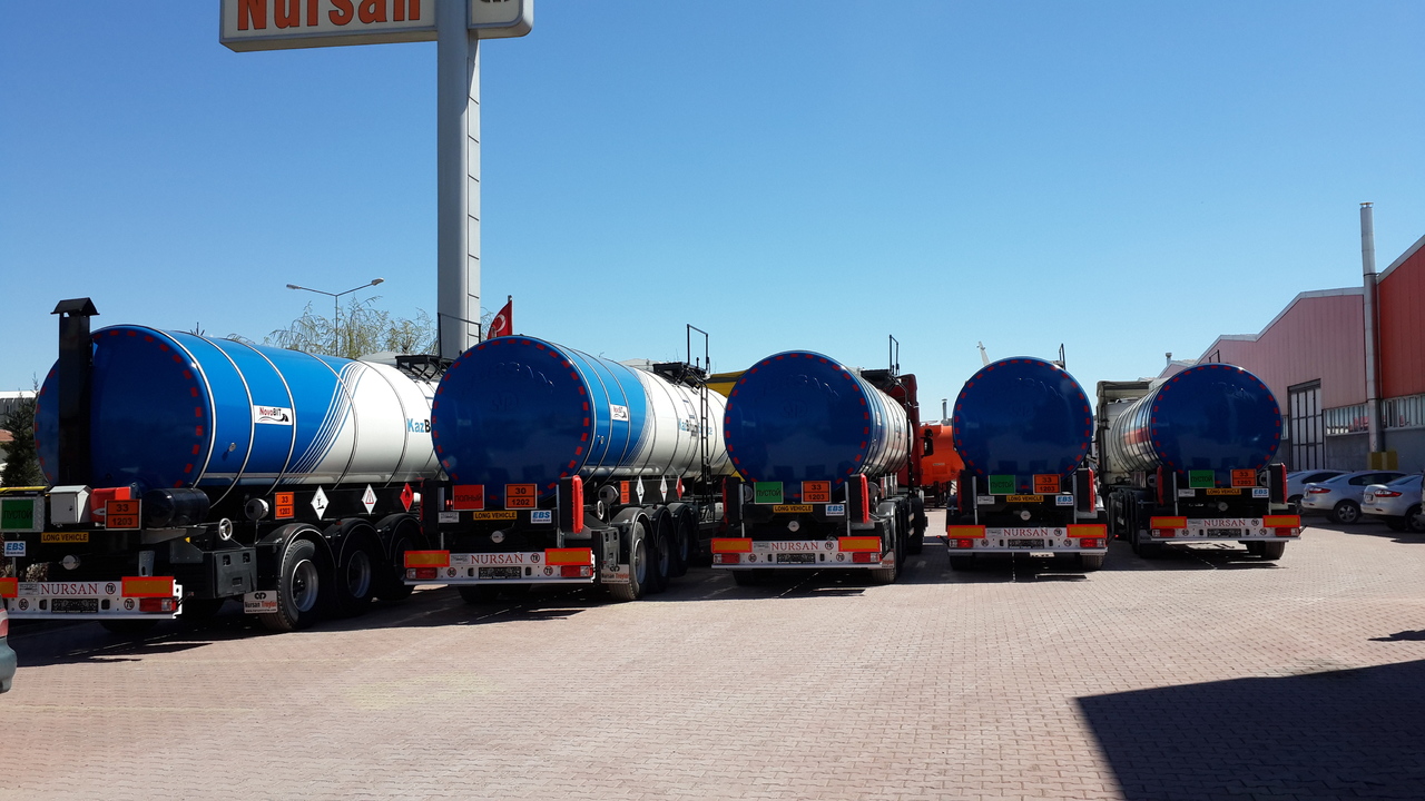 Tankauflieger Für die Beförderung von Bitumen neu kaufen NURSAN ASPHALT-INSULATED BITUMEN TANKER: das Bild 13