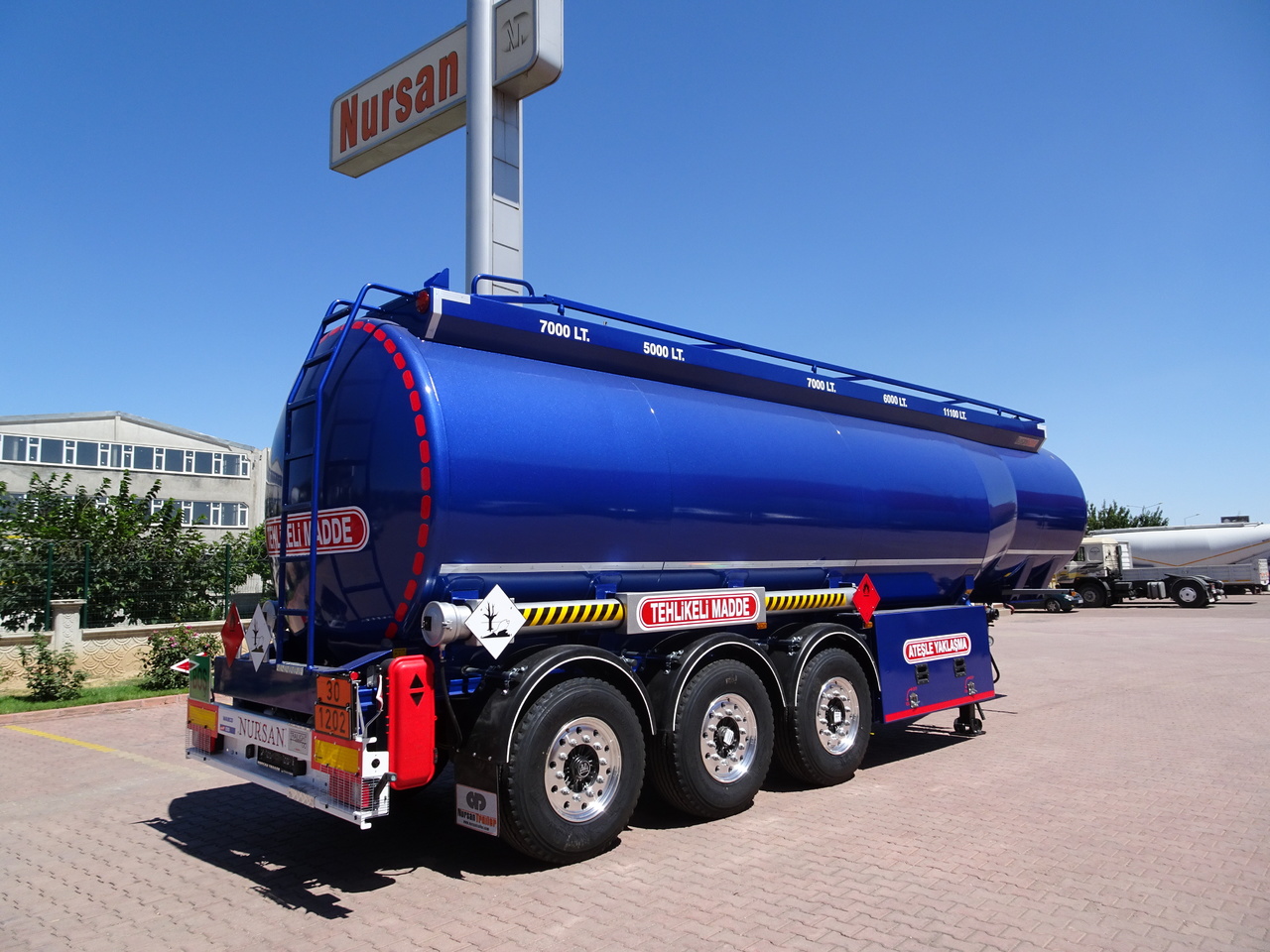 Tankauflieger Für die Beförderung von Kraftstoff neu kaufen NURSAN Aluminium Fuel Tanker: das Bild 7