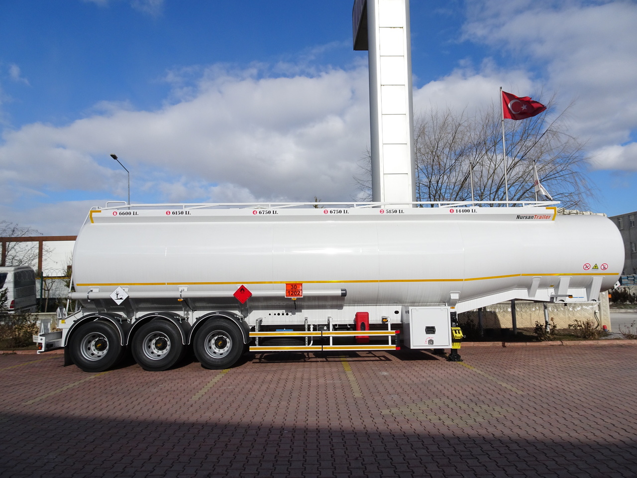 Tankauflieger Für die Beförderung von Kraftstoff neu kaufen NURSAN Aluminium Fuel Tanker: das Bild 12