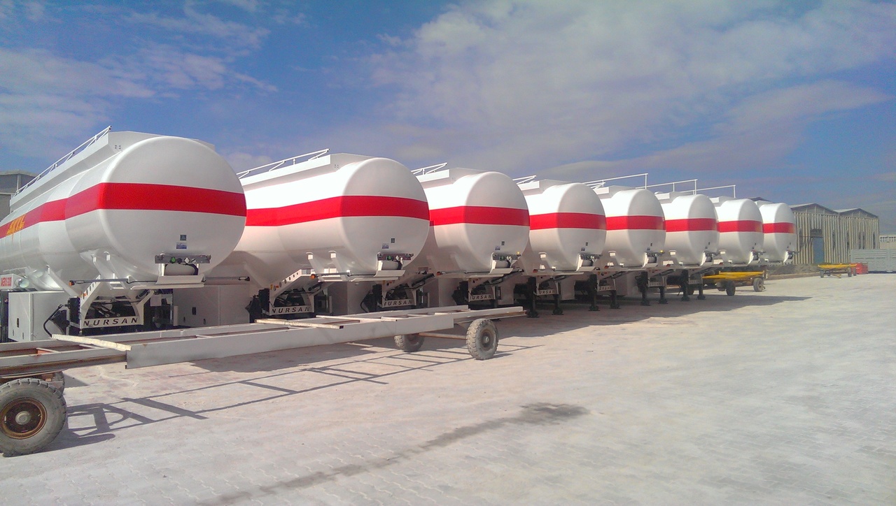 Tankauflieger Für die Beförderung von Kraftstoff neu kaufen NURSAN Steel Fuel Tanker: das Bild 13
