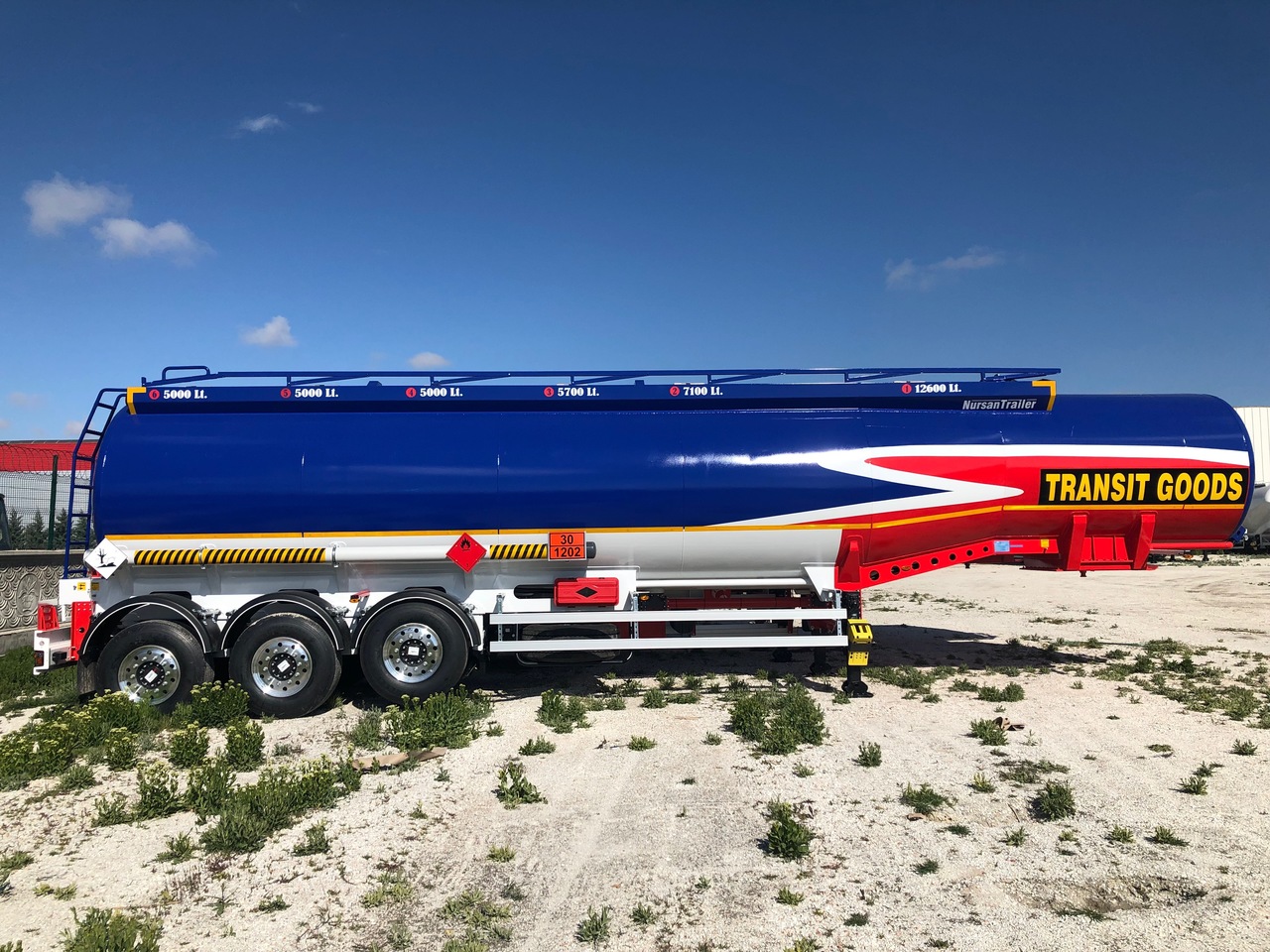 Tankauflieger Für die Beförderung von Kraftstoff neu kaufen NURSAN Steel Fuel Tanker: das Bild 14