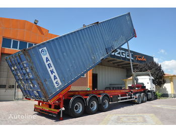 Container/ Wechselfahrgestell Auflieger Für die Beförderung von Container OZGUL 40 FT TIPPING CONTAINER CHASSIS: das Bild 1