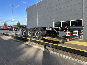 Container/ Wechselfahrgestell Auflieger neu kaufen Pacton containerchassis met uitschuiftafel | 40ft. | 45 ft.: das Bild 1