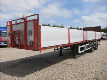 DIV. CMT 2 axel Citytrailer / Lift - Pritschenauflieger/ Plattformauflieger