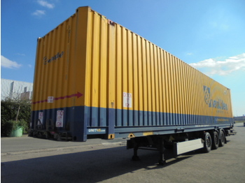 Container/ Wechselfahrgestell Auflieger Schmitz Cargobull Gotha SCF 24 G LIGHT: das Bild 1