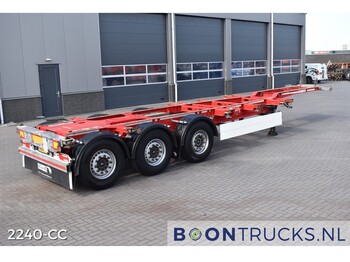 Container/ Wechselfahrgestell Auflieger Schmitz Cargobull SGF*S3 | 2x20-30-40-45ft HC * LIFTAS * SCHIJFREMMEN: das Bild 1