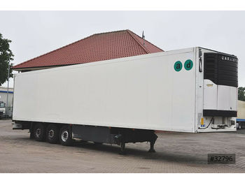 Kühlkoffer Auflieger Schmitz Cargobull SKO 24, Rohrbahnen, Fleisch, Liftachse: das Bild 1
