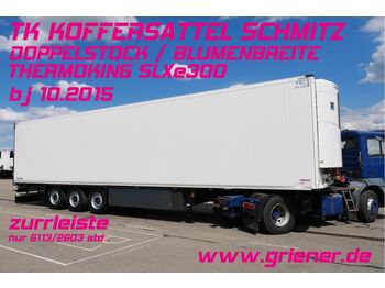 Kühlkoffer Auflieger Schmitz Cargobull SKO 24/ TK SLXe300 / DOPPELSTOCK / BLUMEN FP 45: das Bild 1