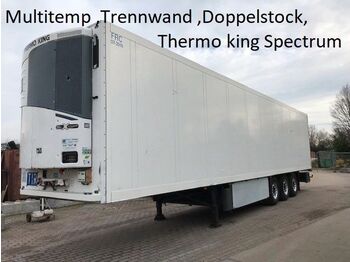 Kühlkoffer Auflieger Schmitz Cargobull SKO 24 Thermoking Bi-Temp Doppelstock Trennwand: das Bild 1