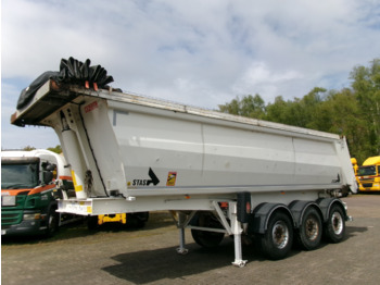 Kipper Auflieger Stas Tipper trailer steel 27 m3 + tarpaulin: das Bild 1