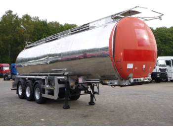 Clayton Food (milk) tank inox 32.5 m3 / 1 comp - Tankauflieger