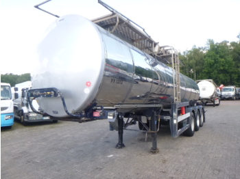 Clayton Food tank inox 23.5 m3 / 1 comp - Tankauflieger