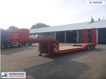 Galtrailer 3-axle lowbed trailer 50000 kg / steering axle - Tieflader Auflieger