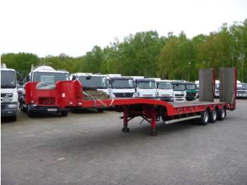 Montracon 3-axle semi-lowbed trailer + ramps - Tieflader Auflieger