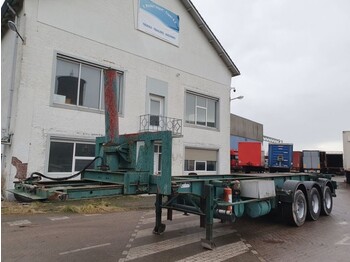Container/ Wechselfahrgestell Auflieger Van Hool 20FT / 30FT Kipper: das Bild 1