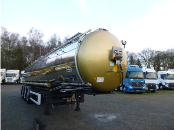 Tankauflieger Für die Beförderung von Chemikalien Van Hool Chemical tank inox L4BH 30 m3 / 1 comp / ADR 29/08/24: das Bild 2