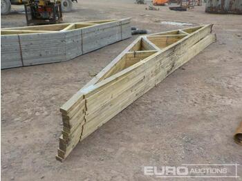 Baugeräte 6m x 900mm Timber Trusses (13 of): das Bild 1