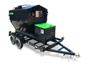 TICAB Asphalt Hot Box HB-2, termiskais bunkurs asfaltam - Asphalttechnik