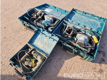  Makita HR4500C Demolition Hammer, Makita HR4013 / HR1840 Hammer Drills. (3 of) - Baugeräte