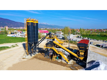 FABO COMPACT-120 CONCRETE PLANT | CONVEYOR TYPE | AVAILABLE IN STOCK - Betonmischanlage
