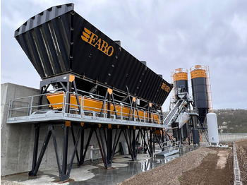 FABO COMPACT-60 CONCRETE PLANT | CONVEYOR TYPE - Betonmischanlage