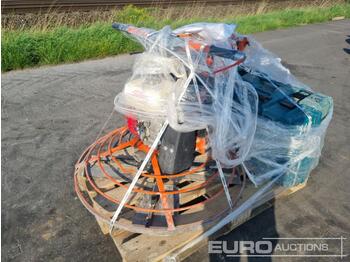  Pallet of Makita Drill (2 of), Power Trowel - Betontechnik
