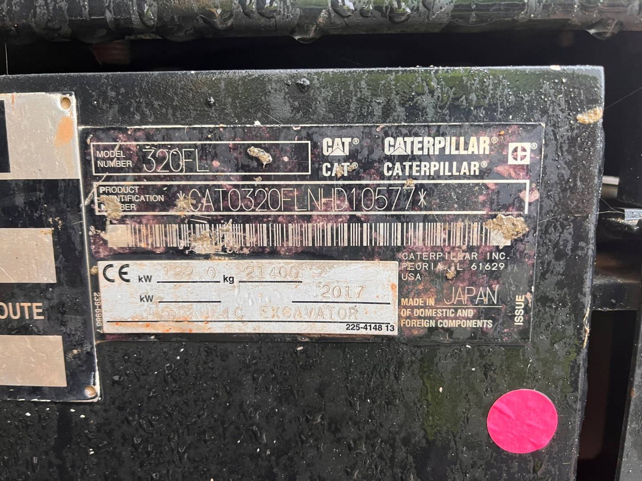 Kettenbagger CAT 320F: das Bild 6