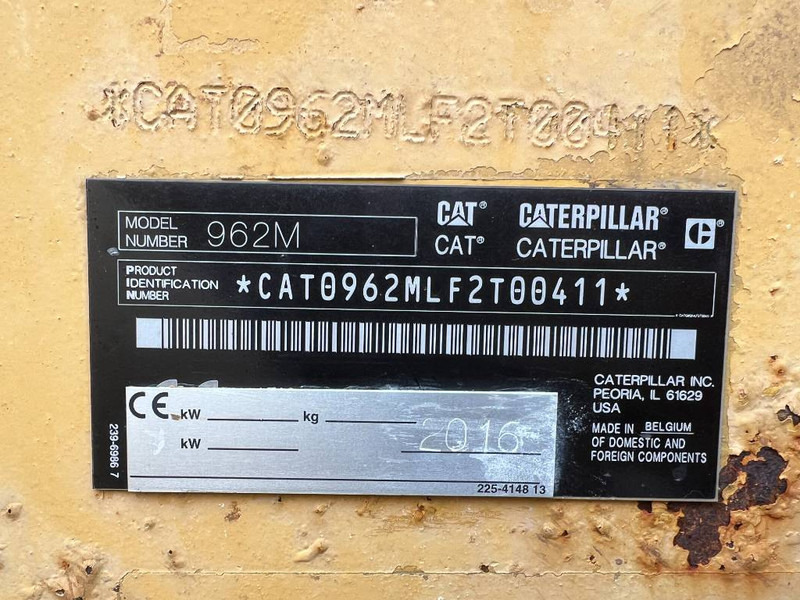Radlader Cat 962M - Third Function / Weight System: das Bild 15