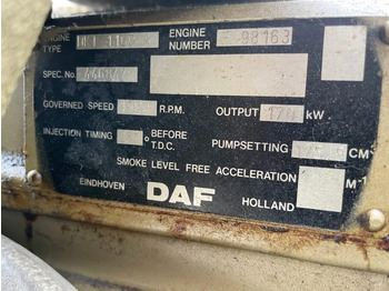 Stromgenerator DAF DKT 1160 A Markon 175 kVA generatorset ex Emergency as New ! Noodstroom: das Bild 3