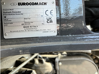 Eurocomach 19 ZT Minibagger #ab 414€/Monat# - Minibagger: das Bild 2