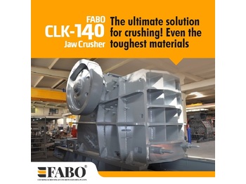Brecher neu kaufen FABO CLK-140 | 320-600 TPH PRIMARY JAW CRUSHER: das Bild 1