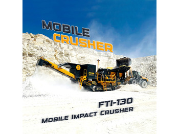 Mobile Brechanlage neu kaufen FABO FTI-130 MOBILE IMPACT CRUSHER 400-500 TPH | AVAILABLE IN STOCK: das Bild 1