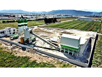 Betonmischanlage neu kaufen FABO POWERMIX-130 STATIONARY CONCRETE BATCHING PLANT: das Bild 1