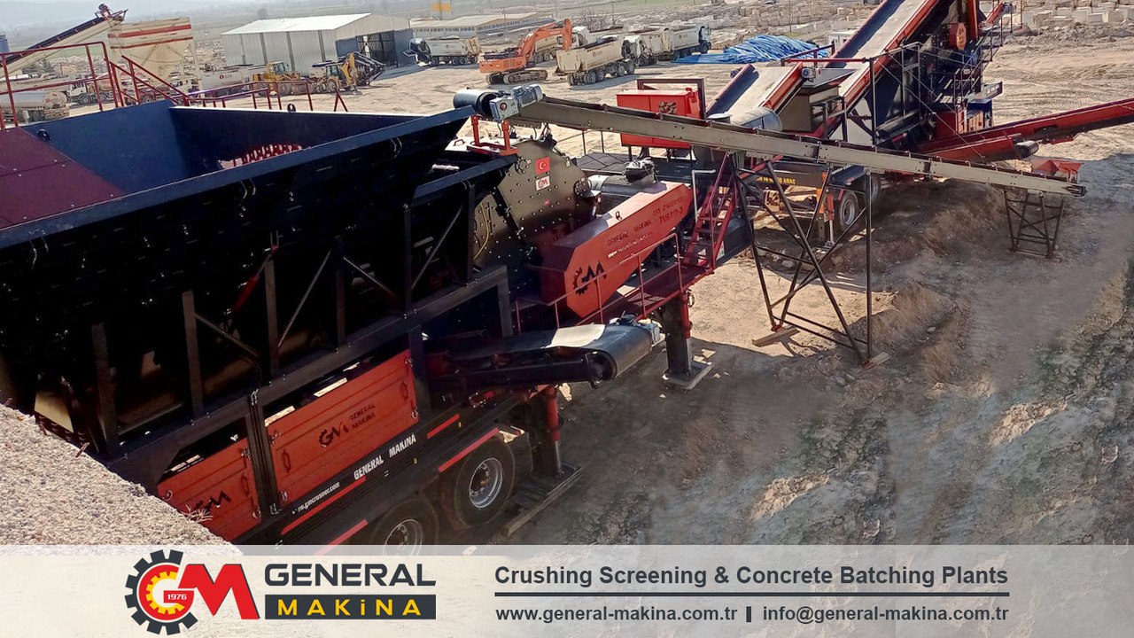 Mobile Brechanlage neu kaufen GENERAL MAKİNA Limestone Crushing Plant: das Bild 2