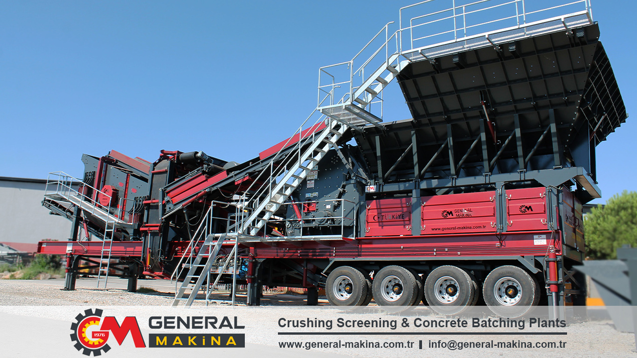 Mobile Brechanlage neu kaufen GENERAL MAKİNA Limestone Crushing Plant: das Bild 5
