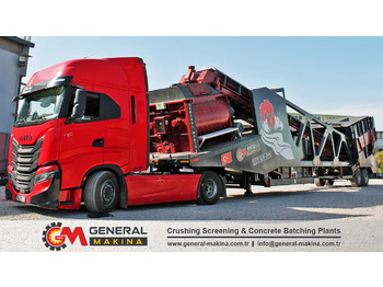 Betonmischanlage neu kaufen General Makina Titan 100 m3 Mobile Concrete Batching Plant: das Bild 3