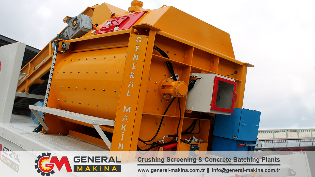Betonmischanlage neu kaufen General Makina Titan 100 m3 Mobile Concrete Batching Plant: das Bild 12