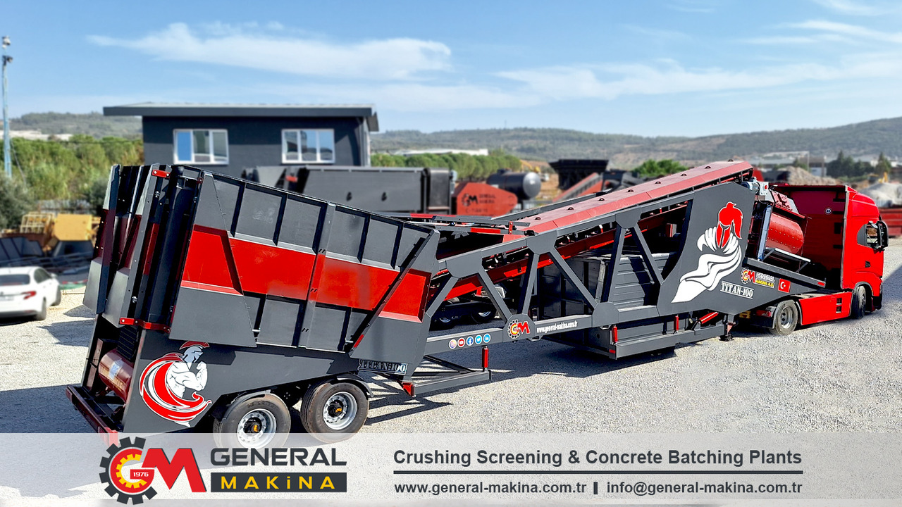 Betonmischanlage neu kaufen General Makina Titan 100 m3 Mobile Concrete Batching Plant: das Bild 5