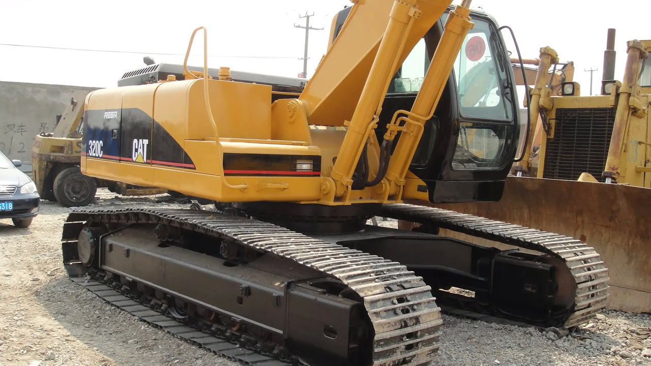 Kettenbagger Hot sale Caterpillar excavator used cat 320C 20 ton hydraulic crawler excavator in good condition: das Bild 2