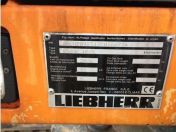 Kettenbagger LIEBHERR R904C HDSL: das Bild 1