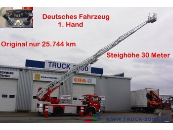 LKW mit Arbeitsbühne Mercedes-Benz 1422 NG Ziegler Feuerwehr Leiter 30m Rettungkorb: das Bild 1