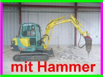 Yanmar B 37 V, mit Hydr. Hammer - Minibagger