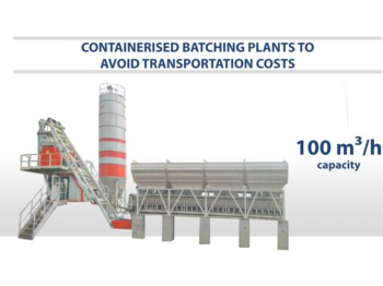 Betonmischanlage neu kaufen SEMIX SEMIX Compact Concrete Batching Plant 100 m³/h Containerised: das Bild 1