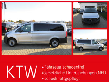 Kleinbus, Personentransporter Mercedes-Benz Vito 114TourerPro,lang,2xKlima,AHK,7GT.,9Sitzer: das Bild 1