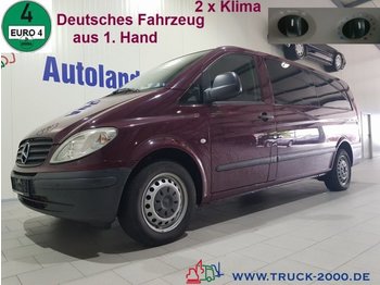Kleinbus, Personentransporter Mercedes-Benz Vito 115 CDI Extra Lang Autom. 7 Sitze 2 x Klima: das Bild 1
