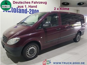 Kleinbus, Personentransporter Mercedes-Benz Vito 115 CDI Extra Lang Autom. 7 Sitze 2x Klima: das Bild 1
