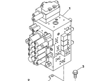 Hydraulik ventil für Baumaschine neu kaufen Case KBJ25680: das Bild 3