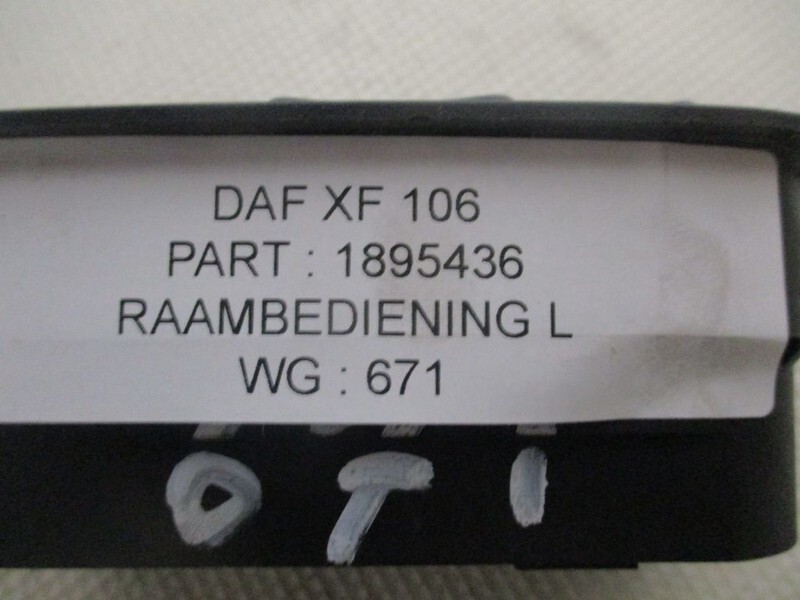 Elektrische Ausrüstung für LKW DAF 1895436 XF CF raam module: das Bild 4