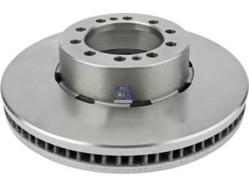 Bremsscheibe für LKW neu kaufen DT Spare Parts 6.61010 Brake disc D: 375 mm, 10 bores, P: 144 mm, d: 117 mm, H: 99 mm, S: 45 mm, s: 38 mm: das Bild 1